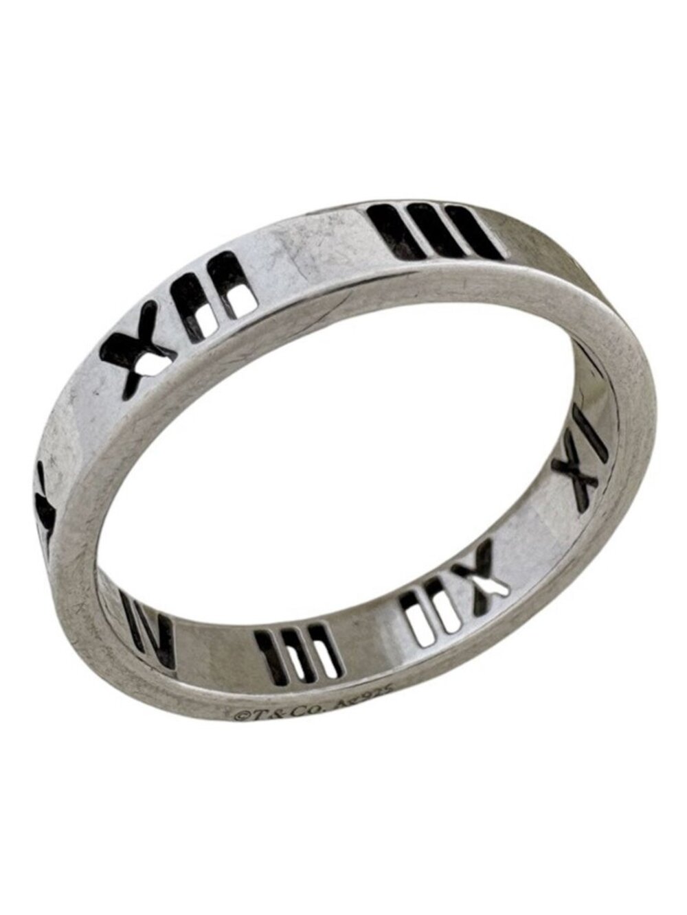 Tiffany & Co Atlas Ring Silver
